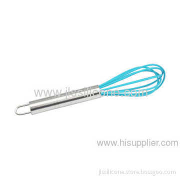 Silicone Egg Whisk In Blue Color 